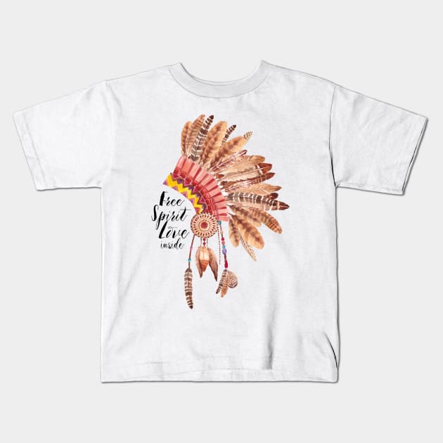 dreamcatcher Kids T-Shirt by alexrow